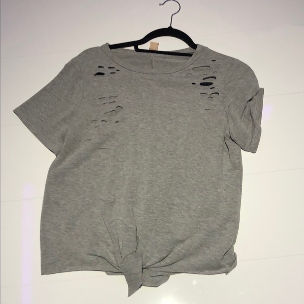 Pink and Honey Grey Tee